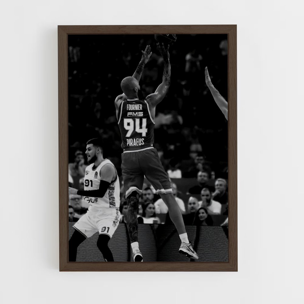 Poster Evan fournier précision – affiche Basketball (vue 5)